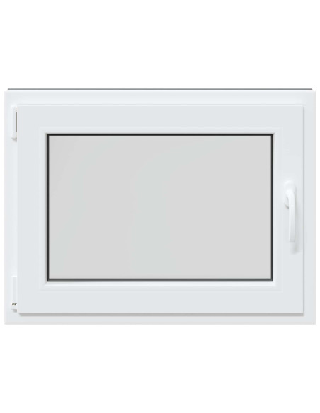 Finestra per Soffitta RISOR Antracite 80 x 60 cm PVC e Vetro