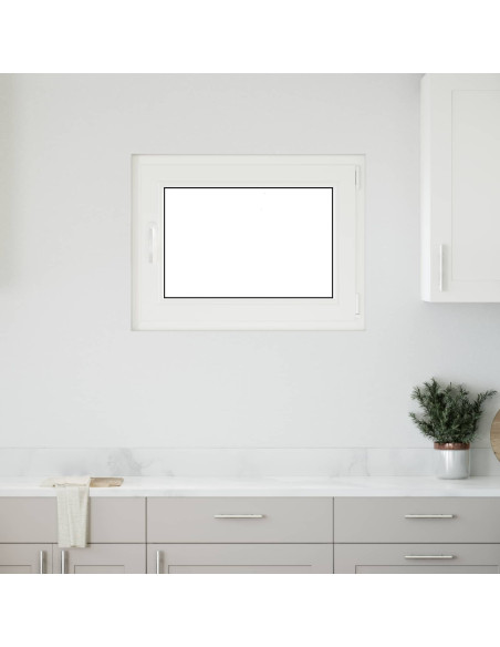 Finestra per Soffitta RISOR Antracite 80 x 60 cm PVC e Vetro