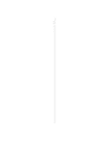Porta scorrevole Bianco 83 x 202 cm Legno Massello di Pino