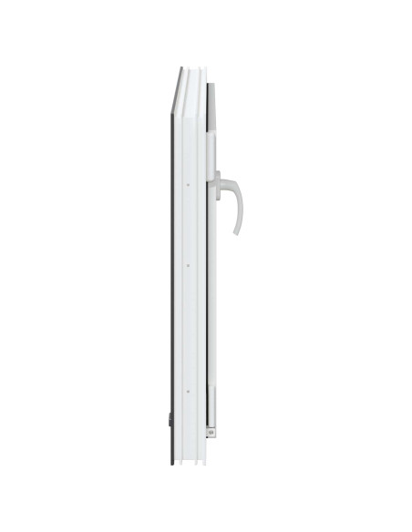 Finestra per Soffitta RISOR Antracite 80 x 70 cm PVC e Vetro