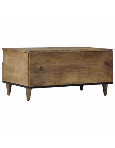 Tavolino da salotto con cassetto Marrone 80 x 54 x 40 cm