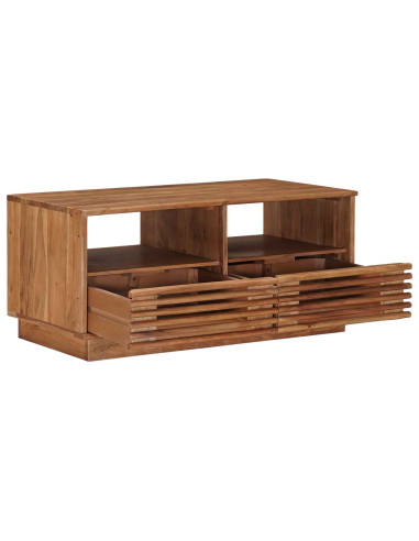 Tavolino da salotto con cassetto Naturale 85 x 45,5 x 40 cm