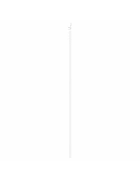 Porta scorrevole Bianco 83 x 232 cm Legno Massello di Pino
