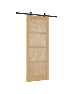 Porta scorrevole ORKDAL Naturale 83 x 211 cm 2