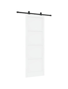 Porta scorrevole ORKDAL Bianco 83 x 232 cm 2