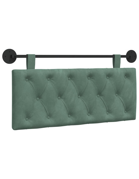 Testata appesa Verde Mare 110 x 55 x 7 cm Velluto