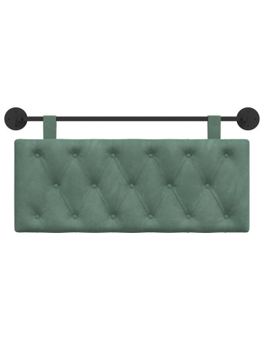 Testata appesa Verde Mare 110 x 55 x 7 cm Velluto
