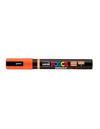 CF6 POSCA BRUSH ARANCIONE
