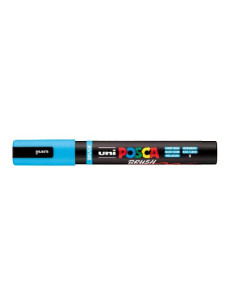 CF6 POSCA BRUSH AZZURRO 2