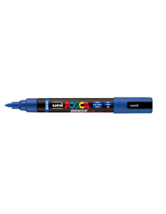 CF6 POSCA BRUSH BLU 2