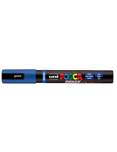 CF6 POSCA BRUSH BLU