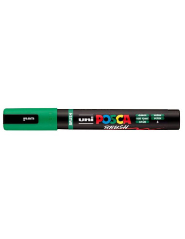 CF6 POSCA BRUSH VERDE