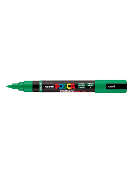 CF6 POSCA BRUSH VERDE