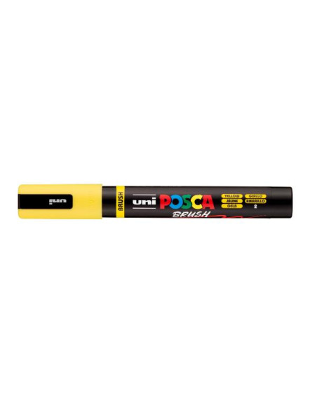 CF6 POSCA BRUSH GIALLO