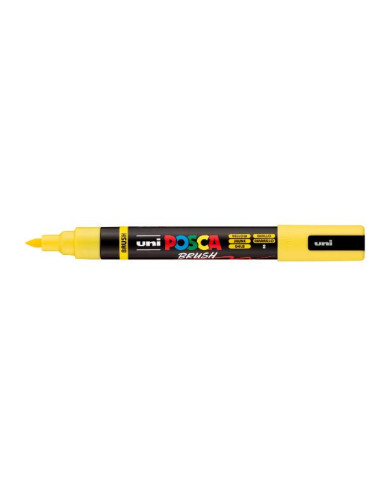 CF6 POSCA BRUSH GIALLO