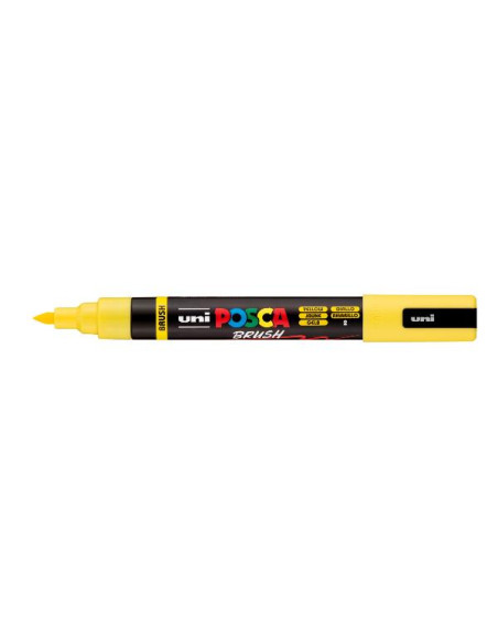 CF6 POSCA BRUSH GIALLO
