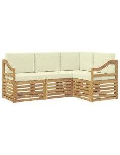 Set divani Legno di Acacia Massello 2