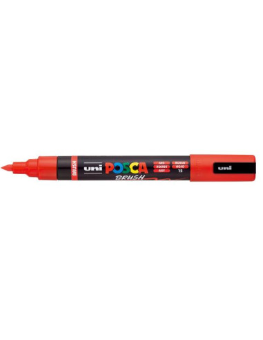 CF6 POSCA BRUSH ROSSO