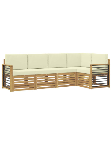Set divani Legno di Acacia Massello
