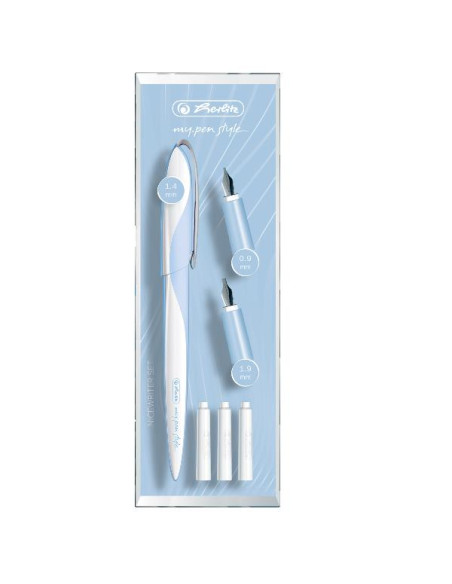 SET CALLIGRAFICO NICEWRITER-AZZURRO