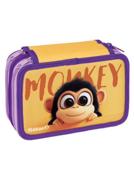 ESP12 ASTUCCIO 3 ZIP HAPPY ANIMALS