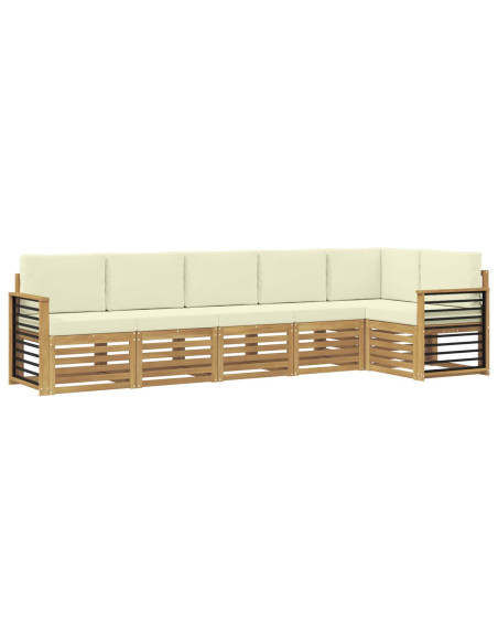 Set divani Legno di Acacia Massello