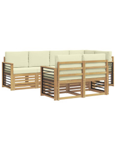 Set divani Legno di Acacia Massello 2