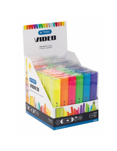 CF6 TRATTO VIDEO COLORI ASSORTITI