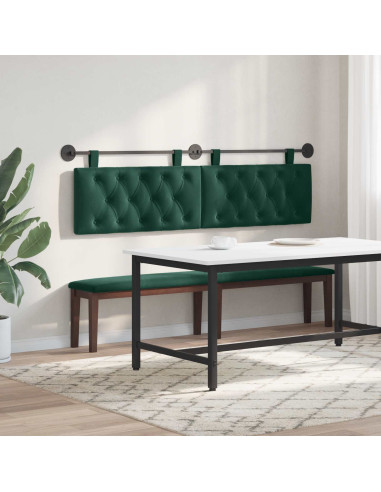 Testata appesa Verde Scuro 170 x 55 x 7 cm Velluto