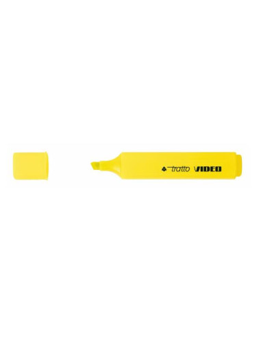 CF12  TRATTO VIDEO GIALLO PASTEL