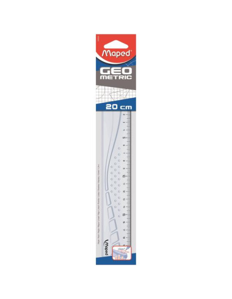 RIGHELLO GEOMETRIC 20CM