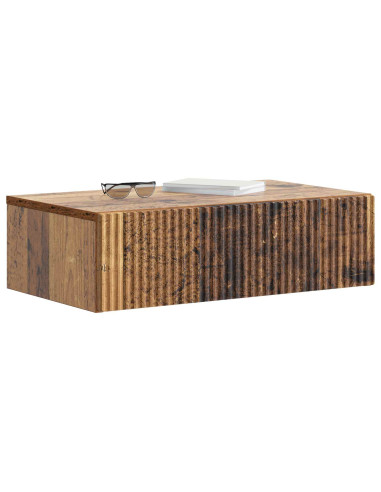 Tavolino da Parete Laterale Legno antico 59 x 34,5 x 17 cm