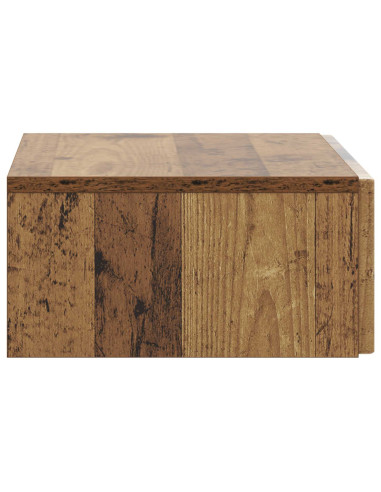 Tavolino da Parete Laterale Legno antico 59 x 34,5 x 17 cm