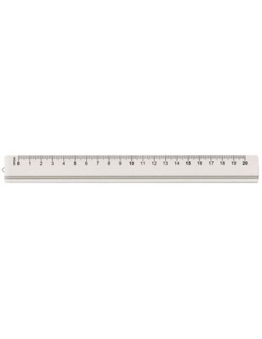 CF15 RIGHELLI ALLUMINIOBARATT.20CM
