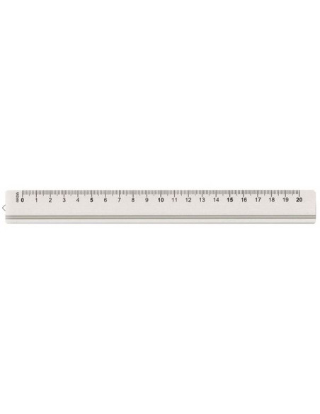 CF15 RIGHELLI ALLUMINIOBARATT.20CM