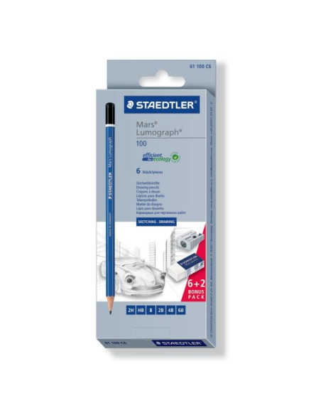 SET DISEGNO MARS LUMOGRAPH 8 PZ
