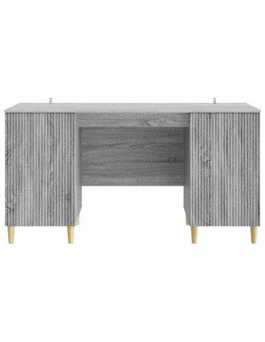 Scrivania Grigio Sonoma 142,5 x 50 x 75 cm Legno ingegnerizzato