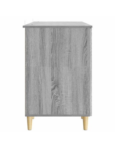 Scrivania Grigio Sonoma 142,5 x 50 x 75 cm Legno ingegnerizzato