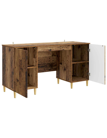 Scrivania Legno antico 142,5 x 50 x 75 cm Legno ingegnerizzato