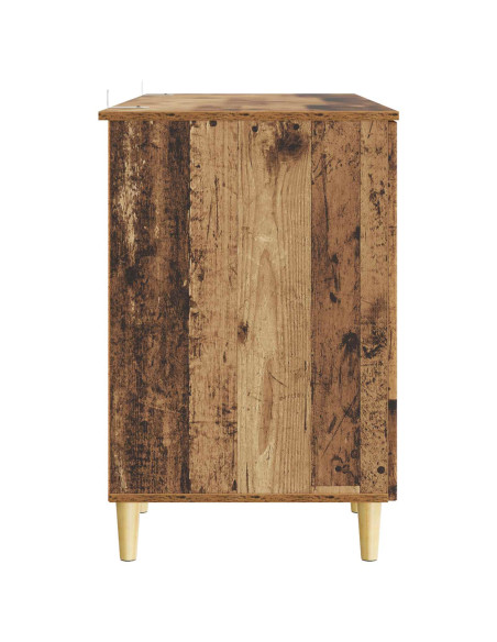 Scrivania Legno antico 142,5 x 50 x 75 cm Legno ingegnerizzato