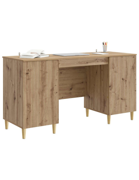 Scrivania con lo scaffale Rovere Artigianale 142,5 x 50 x 75 cm