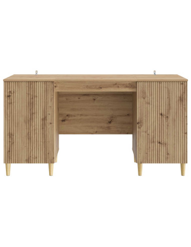 Scrivania con lo scaffale Rovere Artigianale 142,5 x 50 x 75 cm