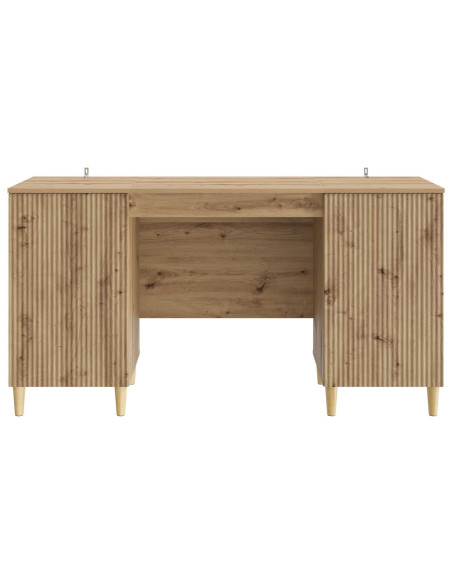 Scrivania con lo scaffale Rovere Artigianale 142,5 x 50 x 75 cm