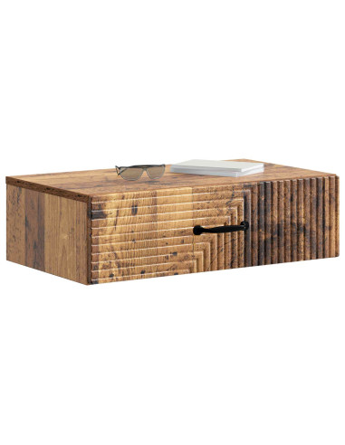 Tavolino da Parete Laterale Legno antico 59 x 34,5 x 17 cm