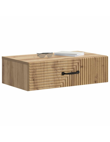 Tavolino da Parete Laterale Rovere Artigianale