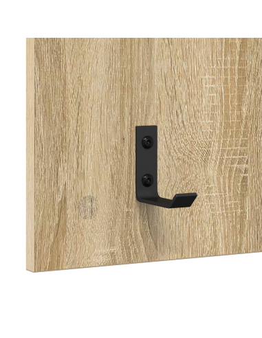Appendiabiti a muro Rovere Sonoma 40 x 10 x 90 cm