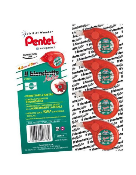CF4IL BIANCHETTO NASTRO 10MX4.2MM