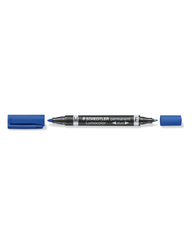 CF10MARCATORI LUMOCOLOR DUO BLU