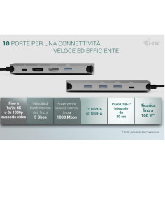 DOCKING USB-C METAL NANO 3X DISPLAY 2