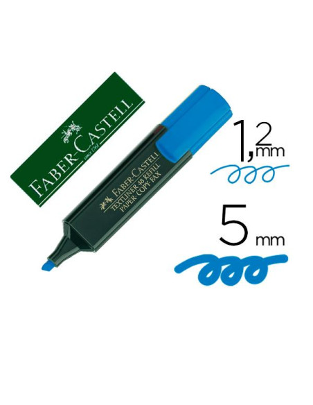CF10EVIDENZIATORE TEXT48 AZZURRO